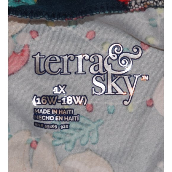 Christmas Sloth Leggings size 1X - Picture 3 of 3